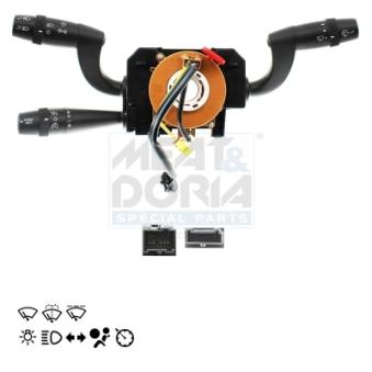 Commutateur de colonne de direction MEAT & DORIA 231606 pour PEUGEOT BOXER 2.0 BlueHDi 110 - 110cv