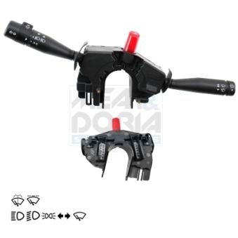 Commutateur de colonne de direction MEAT & DORIA 231627 pour FORD FIESTA 1.0 i - 65cv