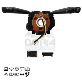 Commutateur de colonne de direction MEAT & DORIA 231684 pour VOLKSWAGEN TOURAN 1.6 D Multijet - 100cv