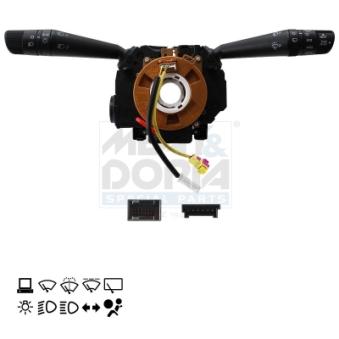 Commutateur de colonne de direction MEAT & DORIA 231685 pour VOLKSWAGEN TOURAN 1.6 D Multijet - 100cv