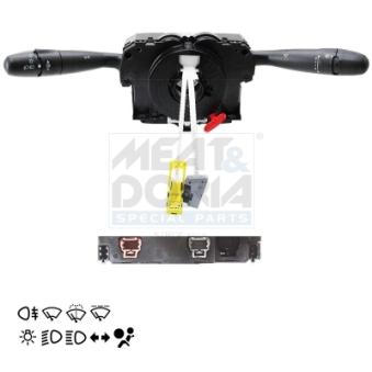 Commutateur de colonne de direction MEAT & DORIA 231711 pour CITROEN CX 2.0 HDI 95 - 95cv
