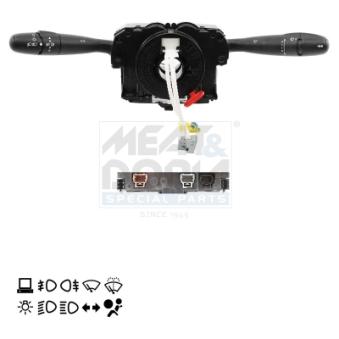 Commutateur de colonne de direction MEAT & DORIA 231719 pour AUDI A3 1.2 PureTech 110 - 110cv