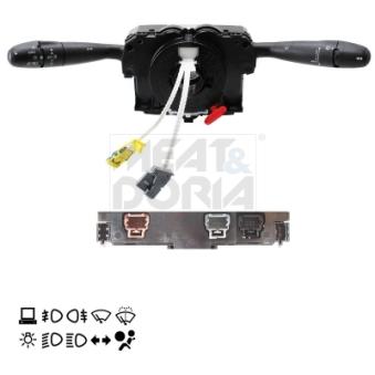 Commutateur de colonne de direction MEAT & DORIA 231720 pour PEUGEOT 308 2.0 HDI - 163cv