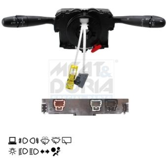 Commutateur de colonne de direction MEAT & DORIA 231725 pour CITROEN BERLINGO 1.6 - 120cv