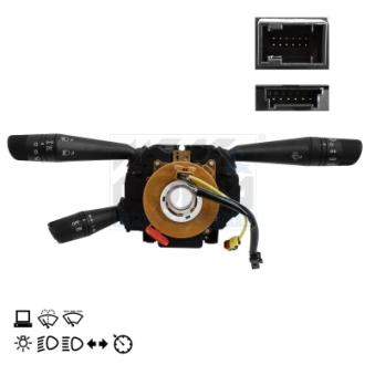 Commutateur de colonne de direction MEAT & DORIA 231928 pour VOLKSWAGEN TOURAN 1.6 D Multijet - 100cv