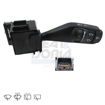 Commutateur de colonne de direction MEAT & DORIA 23322 pour CITROEN C5 2.0 TDCi - 133cv