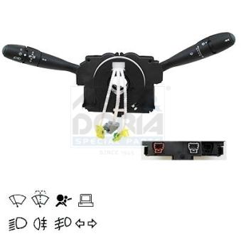 Commutateur de colonne de direction MEAT & DORIA 23482 pour PEUGEOT 307 1.6 16V - 109cv