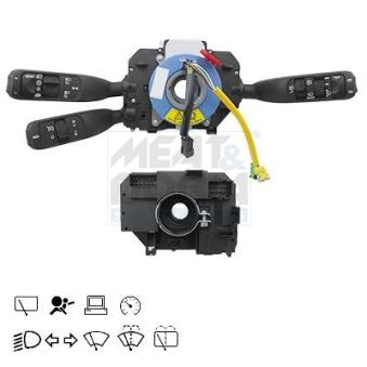 Commutateur de colonne de direction MEAT & DORIA 23490 pour ALFA ROMEO 159 2.4 JTDM Q4 - 210cv