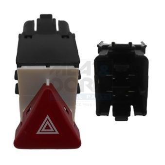 Interrupteur de signal de détresse MEAT & DORIA 23623 pour VOLKSWAGEN PASSAT 2.0 TDI - 120cv
