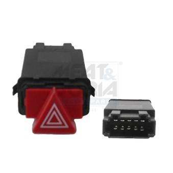 Interrupteur de signal de détresse MEAT & DORIA 23628 pour AUDI A6 1.9 TDI - 110cv