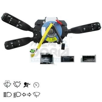 Commutateur de colonne de direction MEAT & DORIA 23746 pour AUDI 100 3.2 JTS Q4 - 260cv