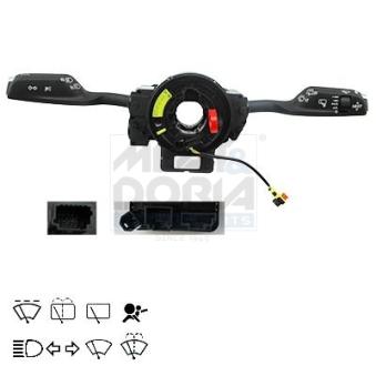 Commutateur de colonne de direction MEAT & DORIA 23758 pour ALFA ROMEO STELVIO 2.2 D Q4 - 180cv