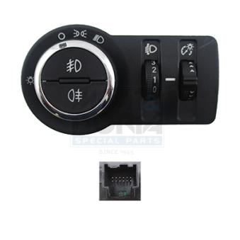 Interrupteur, lumière principale MEAT & DORIA 23876 pour SEAT LEON 2.0 CDTI - 110cv