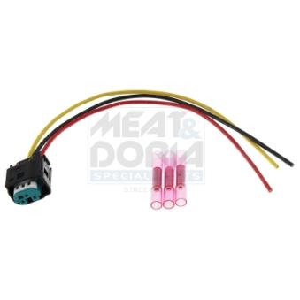 Kit de réparation de câble pour pressostat (climatisation) MEAT & DORIA 25586 pour BMW Série 5 525 i - 218ch