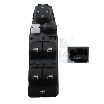 Interrupteur, lève-vitre avant gauche MEAT & DORIA 26018 pour MERCEDES-BENZ CLASSE E 320 i Efficient Dynamics - 170cv