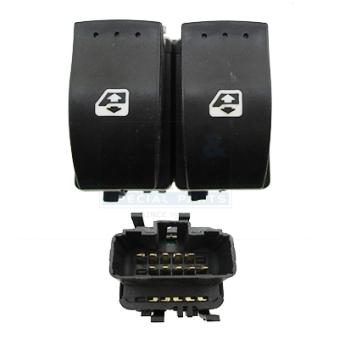 Interrupteur, lève-vitre avant gauche MEAT & DORIA [26104]