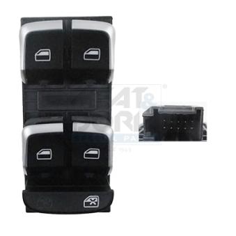 Interrupteur, lève-vitre avant gauche MEAT & DORIA [26142]