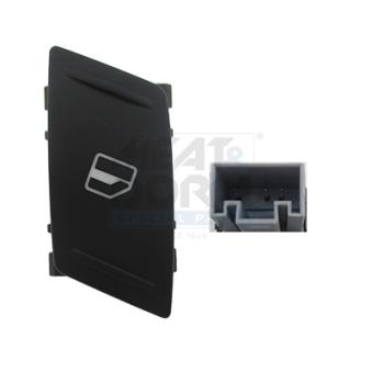 Interrupteur, lève-vitre arrière droit MEAT & DORIA 26153 pour ISUZU D-MAX 2.0 TDI - 110cv