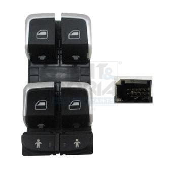 Interrupteur, lève-vitre avant gauche MEAT & DORIA [26161]