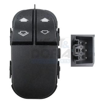 Interrupteur, lève-vitre avant gauche MEAT & DORIA 26202 pour FORD FOCUS RS - 215cv