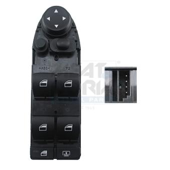 Interrupteur, lève-vitre avant gauche MEAT & DORIA [26368]