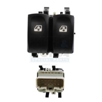 Interrupteur, lève-vitre avant gauche MEAT & DORIA [26453]