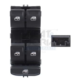 Interrupteur, lève-vitre avant gauche MEAT & DORIA 26482 pour FORD COURIER 1.6 - 110cv