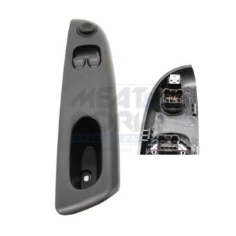 Interrupteur, lève-vitre avant gauche MEAT & DORIA 26531 pour DAEWOO MATIZ 0.8 - 52cv