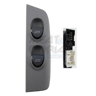 Interrupteur, lève-vitre avant gauche MEAT & DORIA 26550 Interrupteur, lève-vitre avant gauche MEAT & DORIA 26550