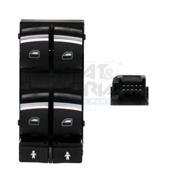 Interrupteur, lève-vitre avant gauche MEAT & DORIA 26678 pour AUDI Q7 2.0 TFSI - 252cv