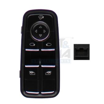 Interrupteur, lève-vitre MEAT & DORIA 26685 pour PORSCHE CAYMAN S 2.5 - 350cv