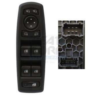 Interrupteur, lève-vitre avant gauche MEAT & DORIA 26799 pour TOYOTA COROLLA 1.5 DCI - 110cv