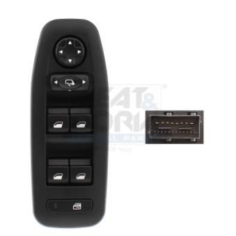 Interrupteur, lève-vitre avant gauche MEAT & DORIA OEM 96749624ZD Interrupteur, lève-vitre avant gauche MEAT & DORIA OEM 96749624ZD