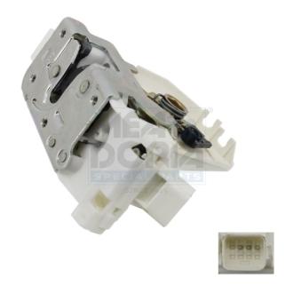 Serrure de porte arrière gauche MEAT & DORIA 31770 pour AUDI A4 1.8 TDCi - 100cv