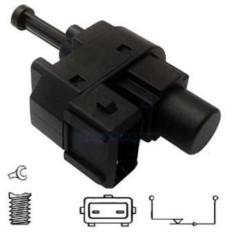 Interrupteur des feux de freins MEAT & DORIA 35022 pour FORD FOCUS 1.8 TDCi - 101cv