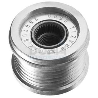 Poulie roue libre, alternateur MEAT & DORIA [45043]