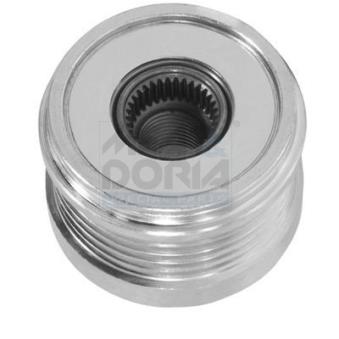 Poulie roue libre, alternateur MEAT & DORIA OEM 7701476465