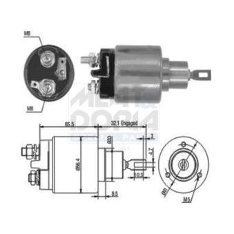 Contacteur, démarreur MEAT & DORIA 46030 pour CITROEN C8 3.0 V6 - 204cv Contacteur, démarreur MEAT & DORIA 46030 pour CITROEN C8 3.0 V6 - 204cv