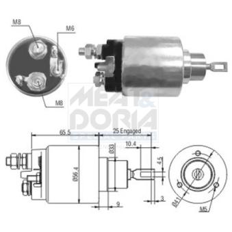 Contacteur, démarreur MEAT & DORIA [46037]