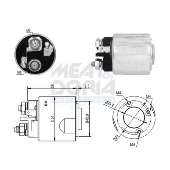 Contacteur, démarreur MEAT & DORIA [46295]