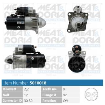 Démarreur MEAT & DORIA OEM LR005962