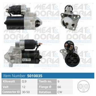 Démarreur MEAT & DORIA OEM 8200069377
