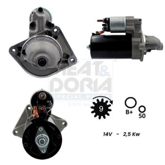 Démarreur MEAT & DORIA OEM 1516689R