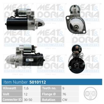Démarreur MEAT & DORIA OEM 58402240