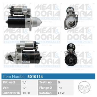 Démarreur MEAT & DORIA OEM 58402460