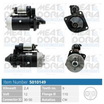 Démarreur MEAT & DORIA OEM 4807374