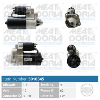 Démarreur MEAT & DORIA OEM 3080846