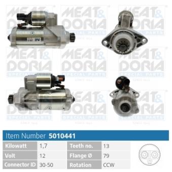 Démarreur MEAT & DORIA OEM 02E911024B Démarreur MEAT & DORIA OEM 02E911024B