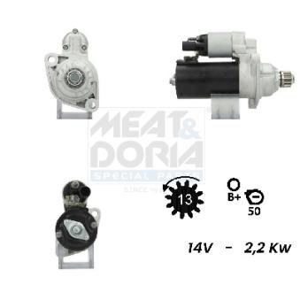 Démarreur MEAT & DORIA OEM 02M911021A