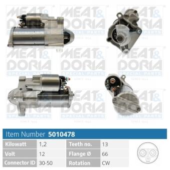Démarreur MEAT & DORIA OEM 7649091